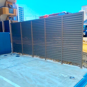 フェンスの設置