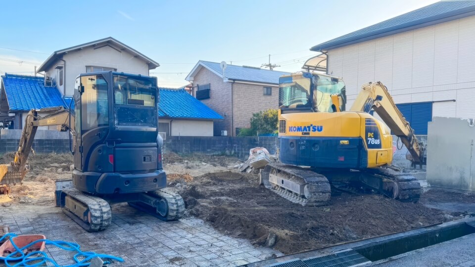 解体工事風景(スマホ版)