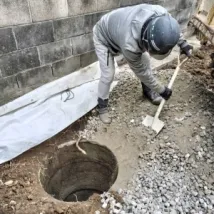 井戸の撤去