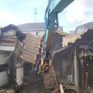 躯体解体中の風景