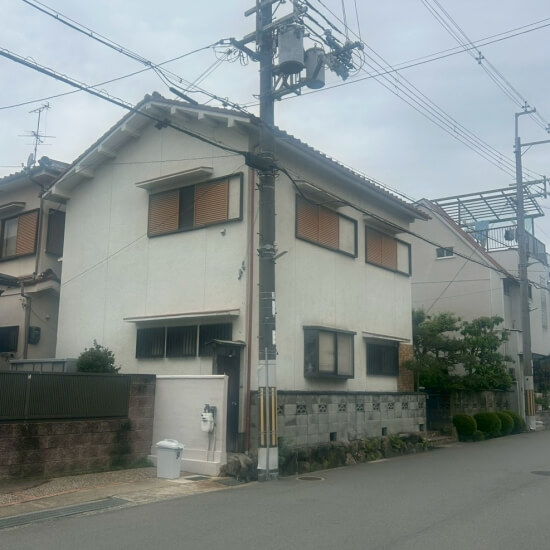 摂津市正雀本町│解体工事開始前の風景