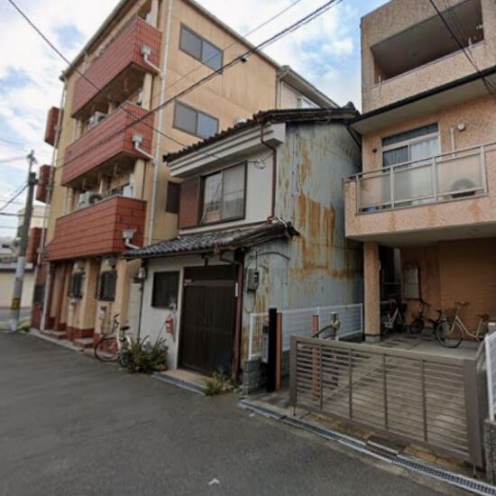 大阪市鶴見区諸│解体工事開始前の風景