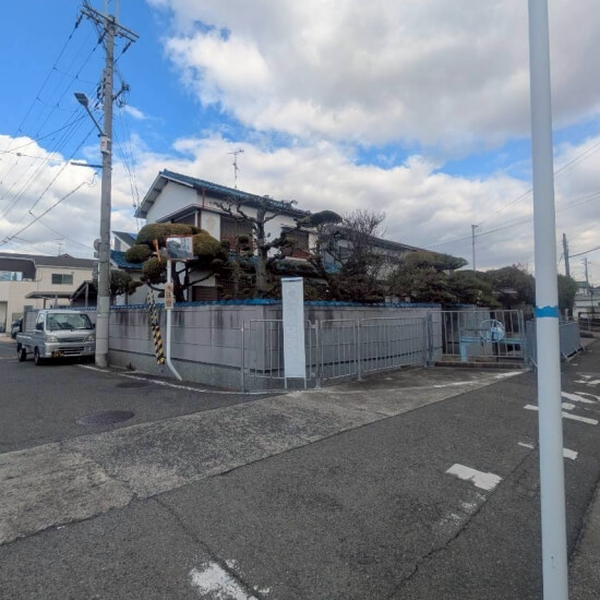 堺市東区菩提町│解体工事開始前の風景