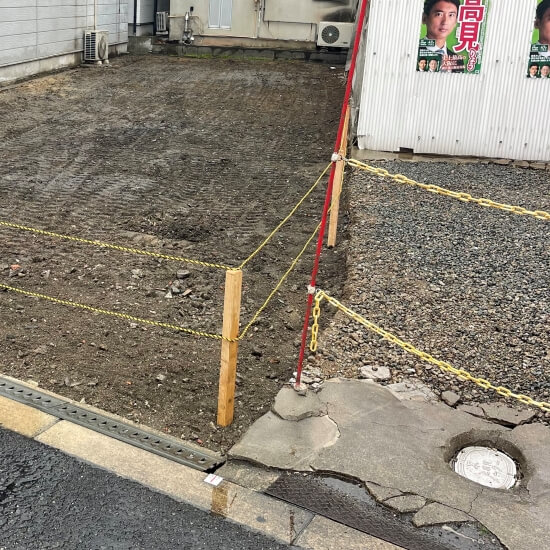 大阪市東住吉区田辺│作業開始前の風景