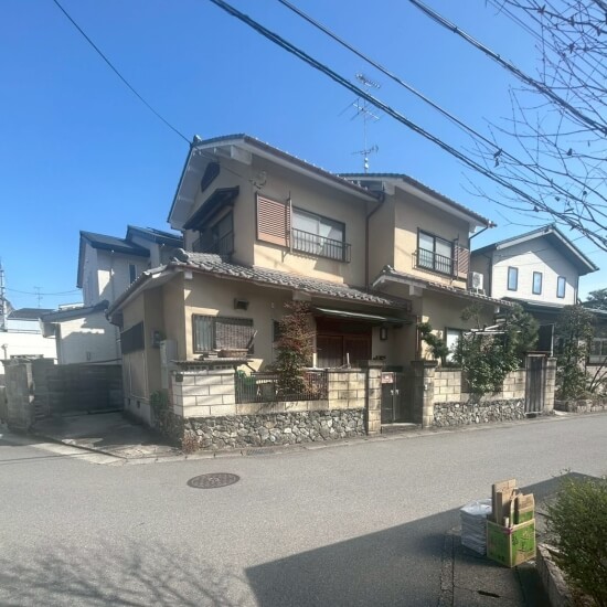 京都市西京区川島玉頭町│解体工事開始前の風景