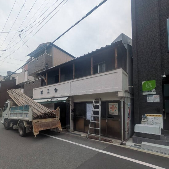 大阪市福島区野田│解体工事開始前の風景